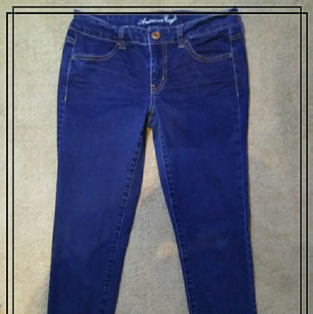 American eagle stretch jeans.